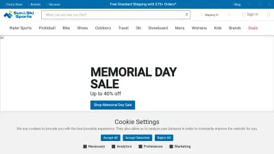 Screenshot of Sunandski.com