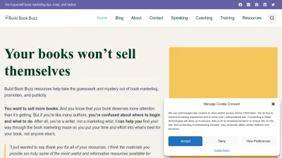 Screenshot of Buildbookbuzz.com