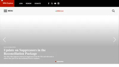 Screenshot of Nraila.org