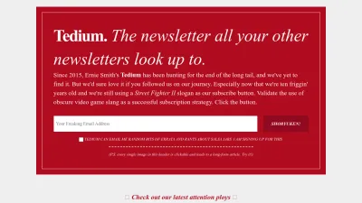 Screenshot of Tedium.co
