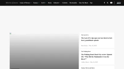 Screenshot of Winteriscoming.net