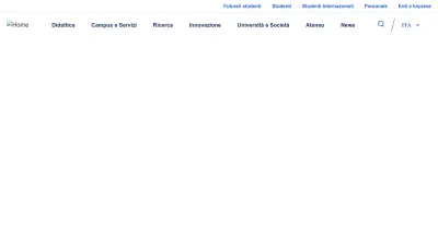 Screenshot of Unipi.it