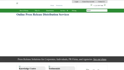 Screenshot preview of abnewswire.com