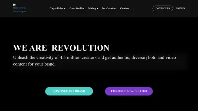 Screenshot preview of foap.com