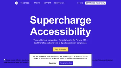 Screenshot preview of getstark.co