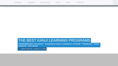 Screenshot preview of tofugu.com