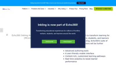 Screenshot preview of inkling.com