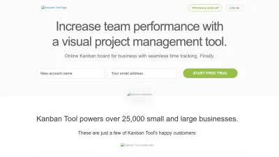 Screenshot preview of kanbantool.com