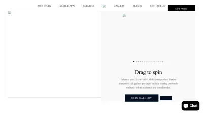 Screenshot preview of spinmyplanet.com