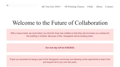 Screenshot preview of gangplankhq.com