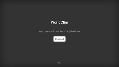 Screenshot preview of worldclim.org