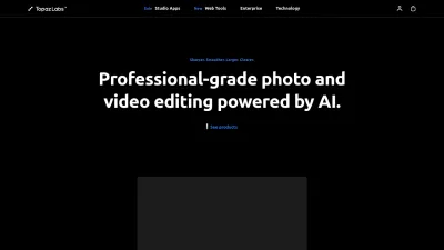 Screenshot preview of topazlabs.com