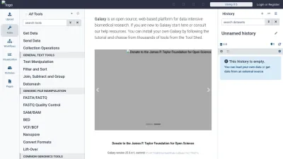 Screenshot preview of usegalaxy.org