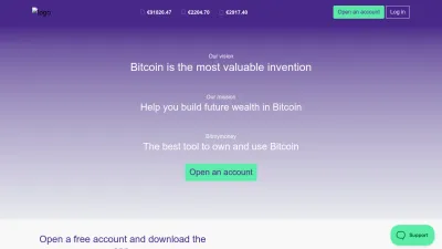 Screenshot preview of bitmymoney.com