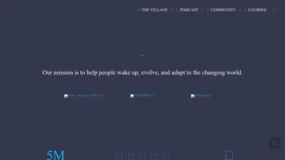 Screenshot preview of futurethinkers.org