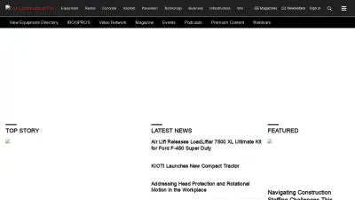 Screenshot preview of forconstructionpros.com