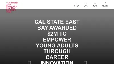 Screenshot preview of csueastbay.edu