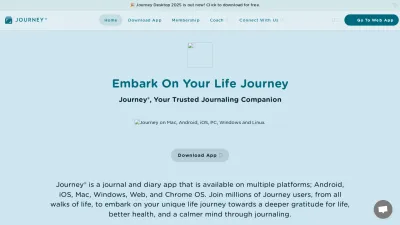 Screenshot preview of journey.cloud