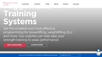 Screenshot preview of jtsstrength.com