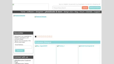 Screenshot preview of mymemories.com