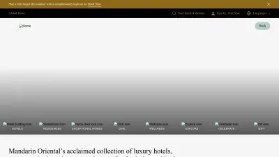 Screenshot preview of mandarinoriental.com