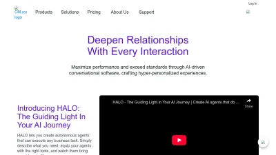Screenshot preview of cm.com