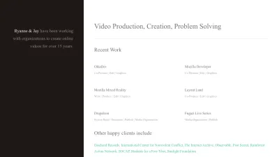 Screenshot preview of ryanishungry.com