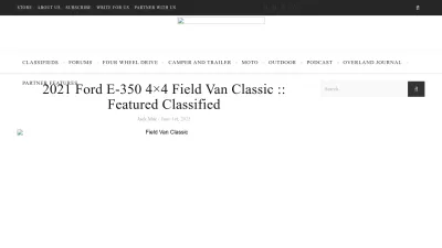 Screenshot preview of expeditionportal.com