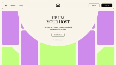 Screenshot preview of pinecast.com