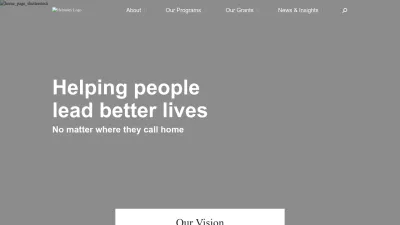 Screenshot preview of helmsleytrust.org