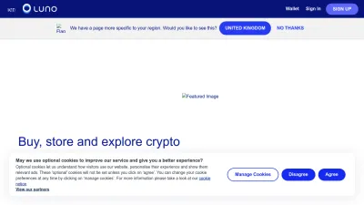 Screenshot preview of luno.com