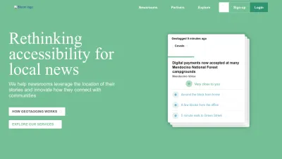 Screenshot preview of bloom.li