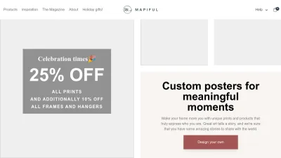 Screenshot preview of mapiful.com