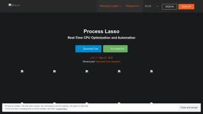 Screenshot preview of bitsum.com