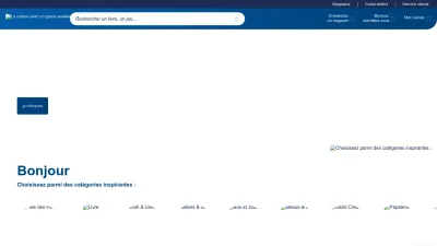 Screenshot preview of cultura.com