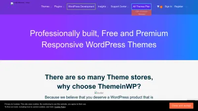 Screenshot preview of themeinwp.com