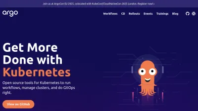 Screenshot preview of argoproj.github.io