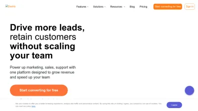 Screenshot preview of dashly.io