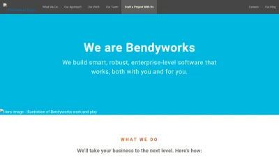 Screenshot preview of bendyworks.com