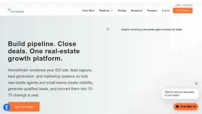 Screenshot preview of ihomefinder.com