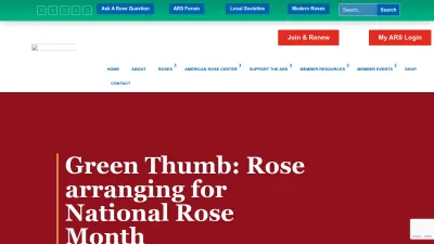 Screenshot preview of rose.org