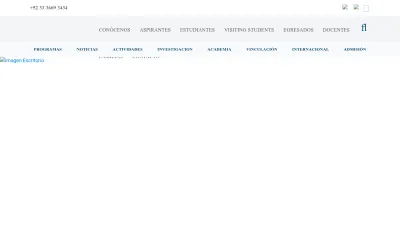 Screenshot preview of iteso.mx