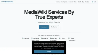 Screenshot preview of professional.wiki