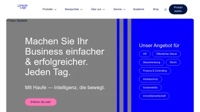Screenshot preview of haufe.de