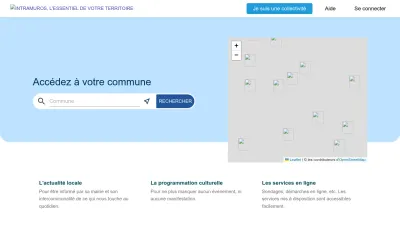 Screenshot preview of intramuros.org