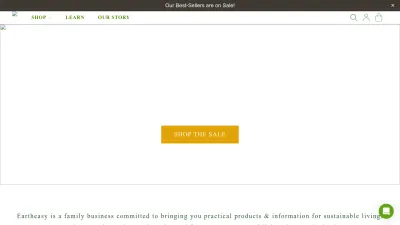 Screenshot preview of eartheasy.com