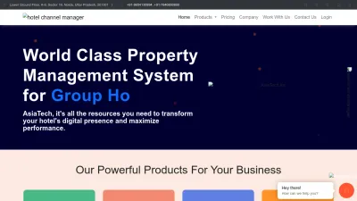 Screenshot preview of asiatech.in