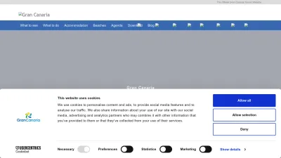 Screenshot preview of grancanaria.com