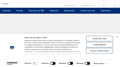 Screenshot preview of bancomat.it