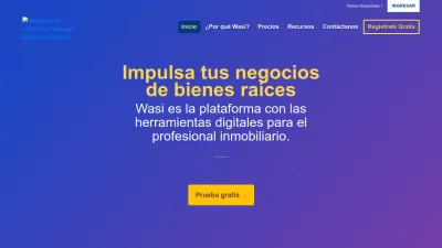 Screenshot preview of wasi.co